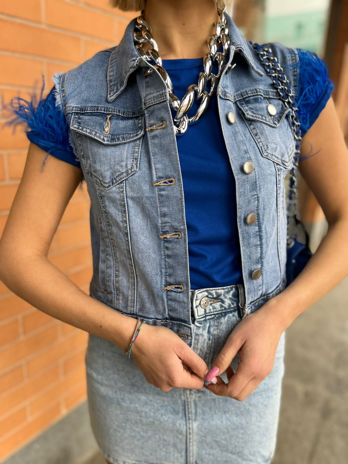 Gilet jeans - Alisa Store