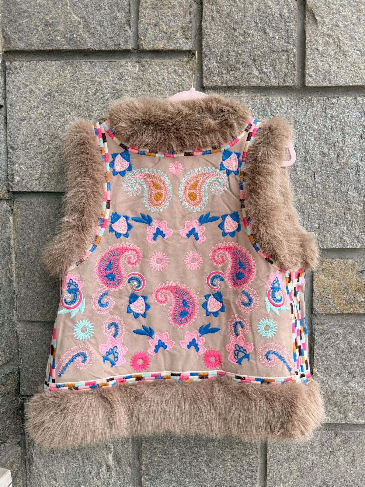 Gilet corto fango