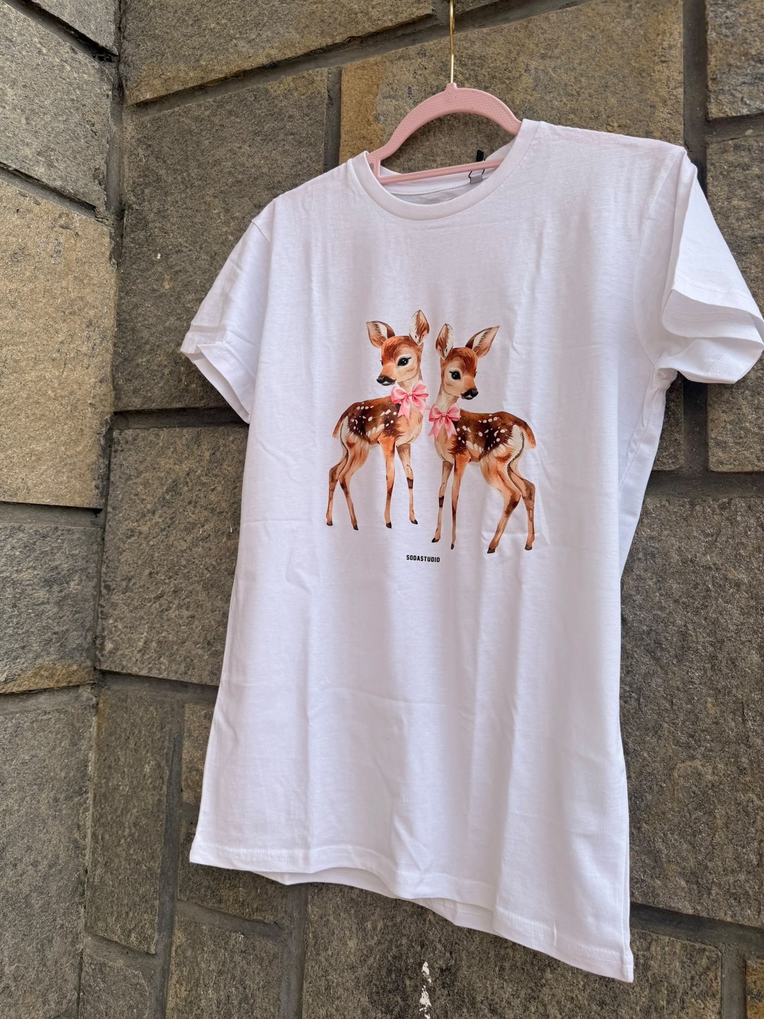 T-shirt bambi coppia🩷