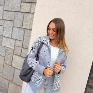 Cardigan zip bandana