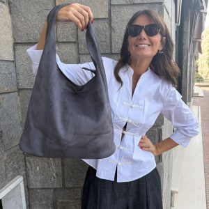 Camicia alamari bianca