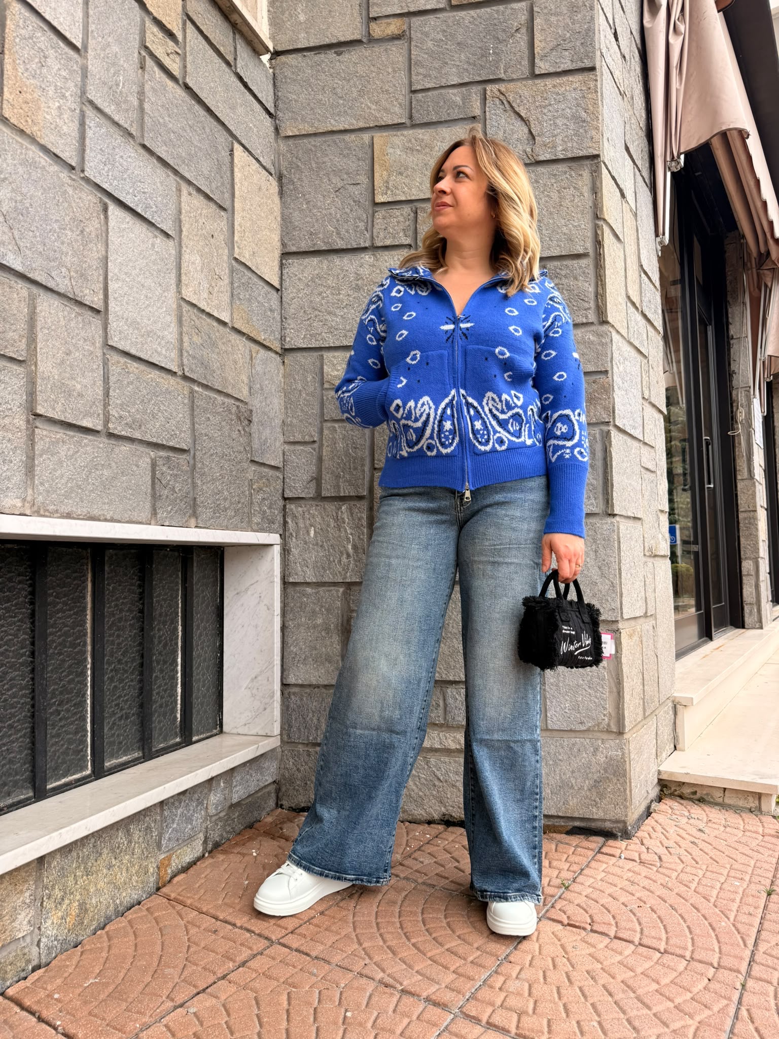 Jeans palazzo mega baggy