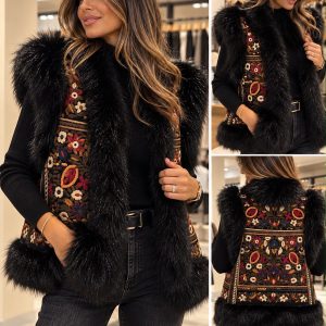 Gilet boho Black edition