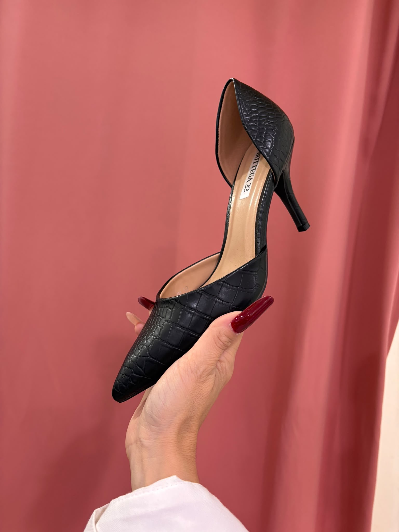 Décolleté pitonato