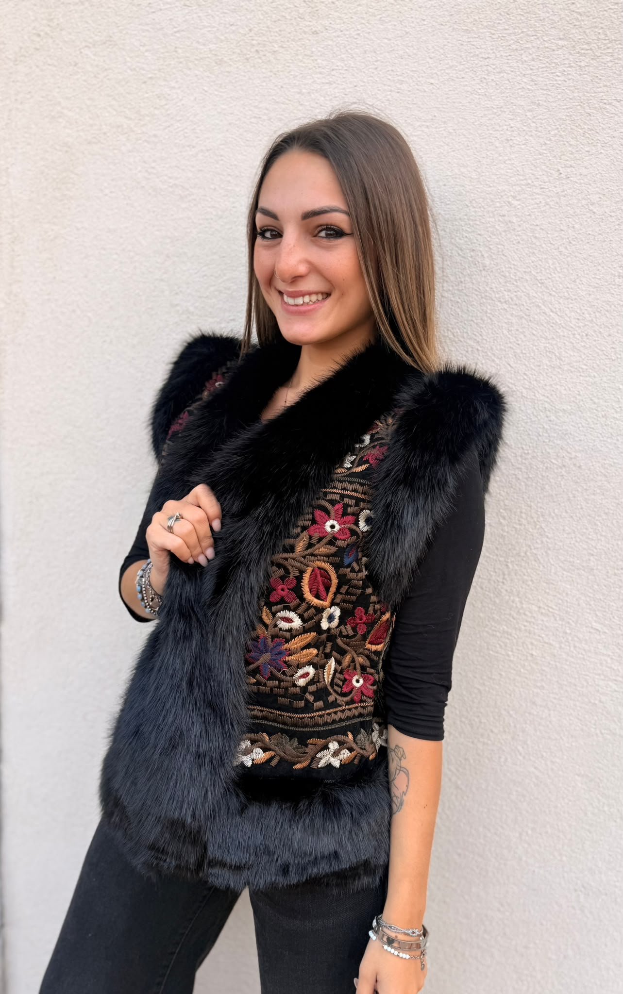 Gilet boho Black edition