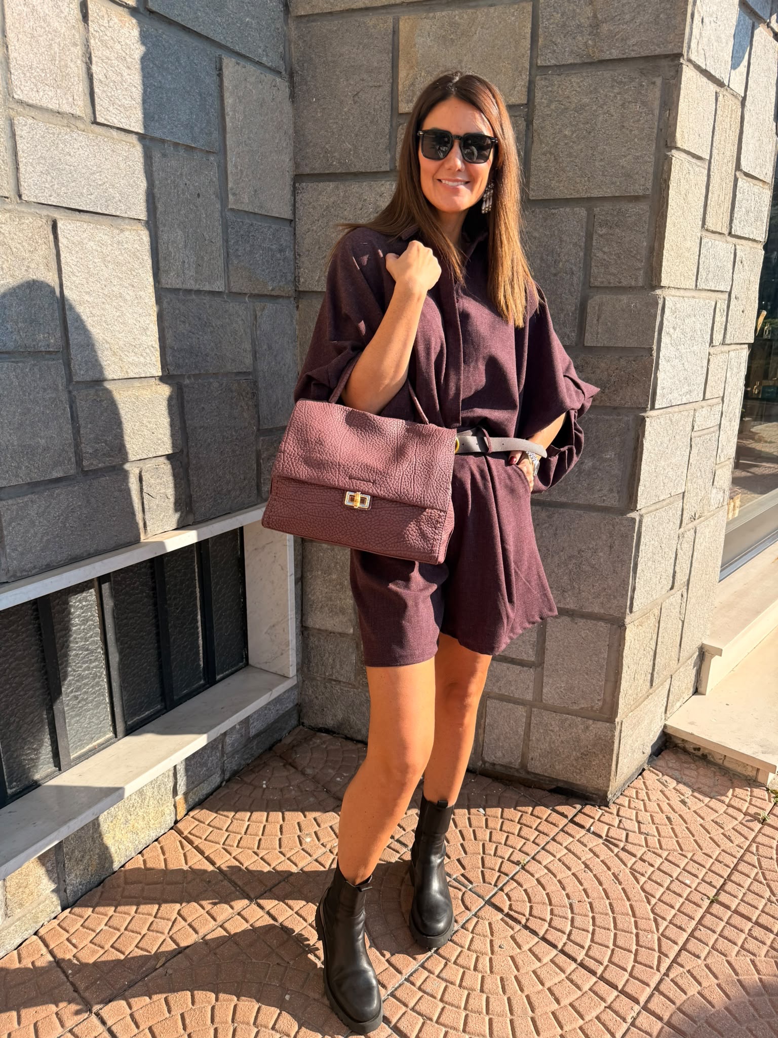 Borsa bordeaux Frida