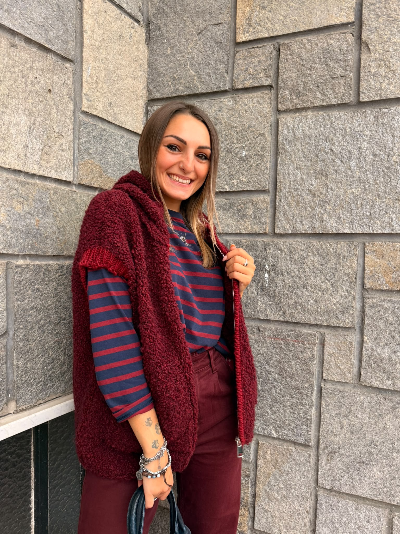 Gilet boucle