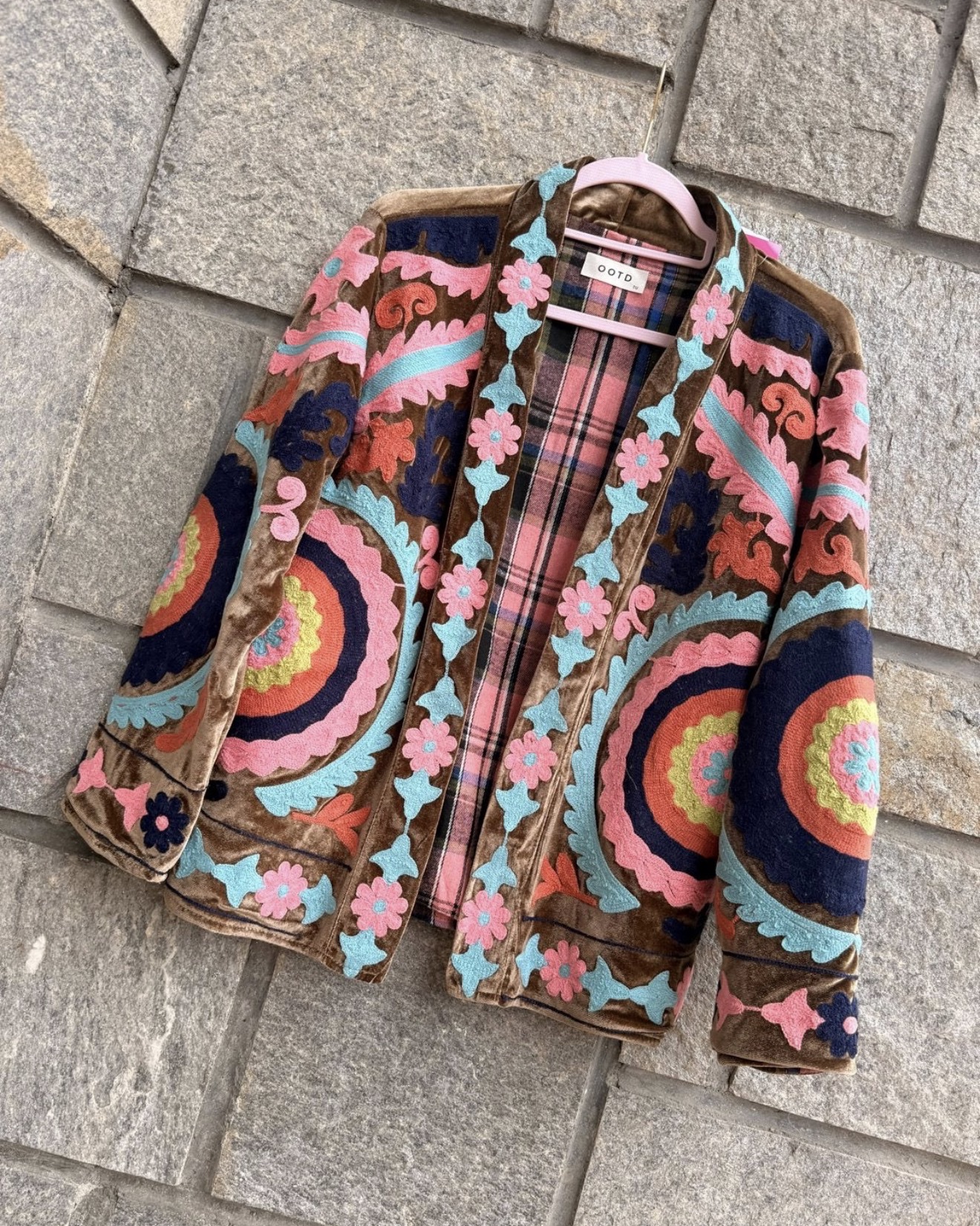 Giacca Suzani velvet